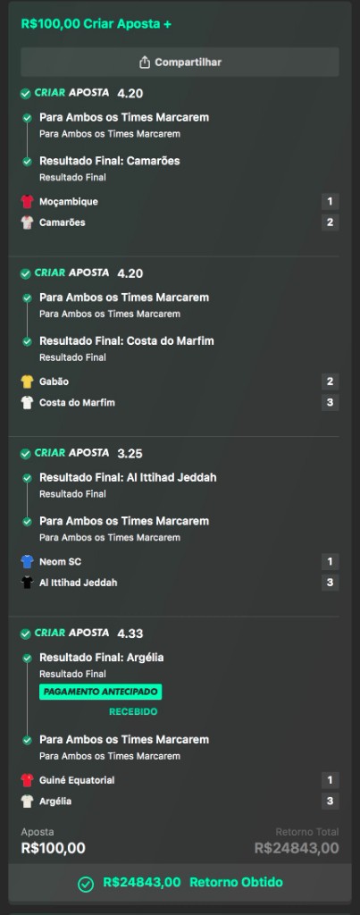 Bilhete vencedor 1